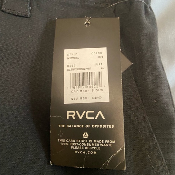 RVCA All Time Surplus - Trousers - Picture 14 of 15